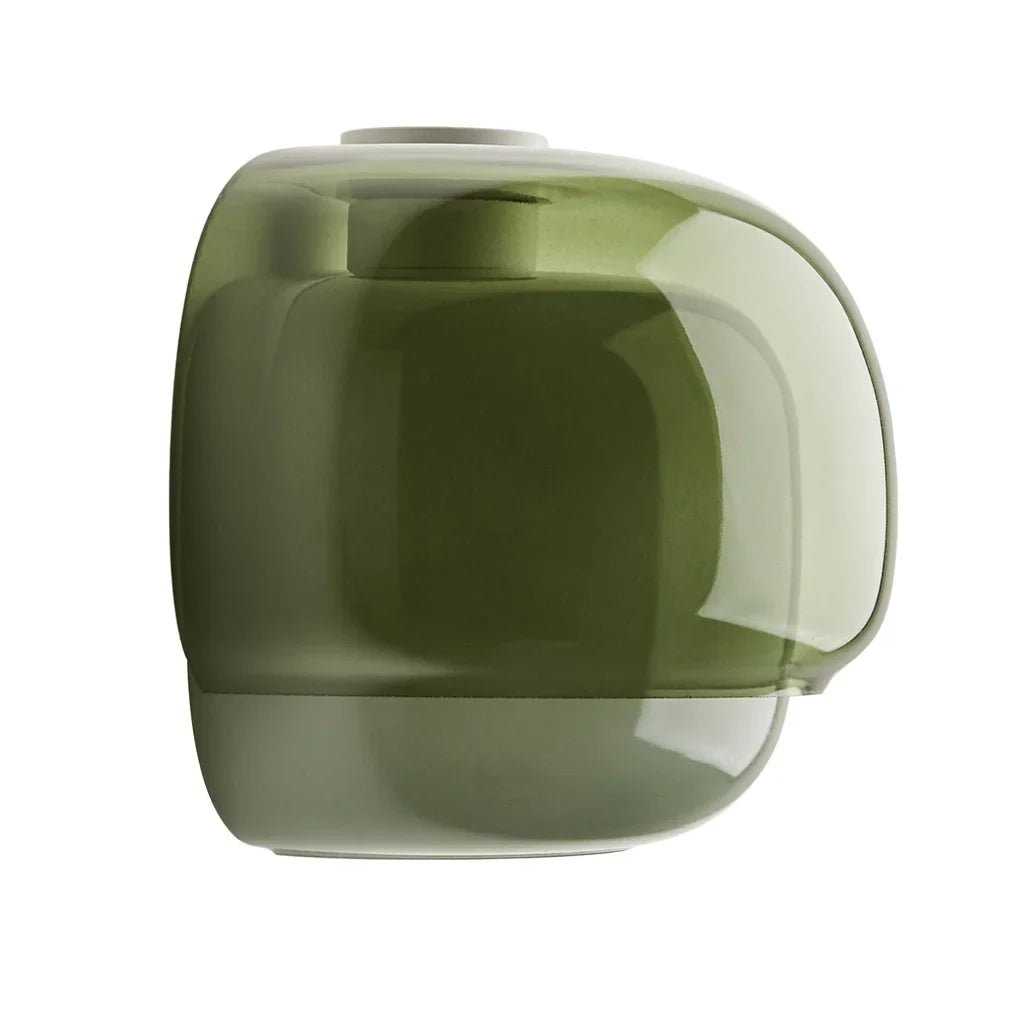 Orvenis Macaron Glass Wall Light Modern Dual-Colored Sconce