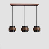 Orvina Travertine Cylinder Pendant Light Modern Japandi Minimalist