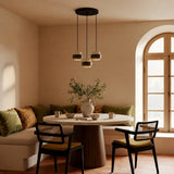 Orvina Travertine Cylinder Pendant Light Modern Japandi Minimalist