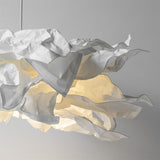 Modern Minimalist Paper Pendant Light Metal 1-Light
