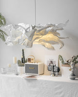 Modern Minimalist Paper Pendant Light Metal 1-Light