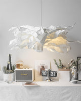Modern Minimalist Paper Pendant Light Metal 1-Light