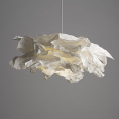 Modern Minimalist Paper Pendant Light Metal 1-Light