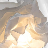 Modern Minimalist Paper Pendant Light Metal 1-Light
