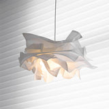 Modern Minimalist Paper Pendant Light Metal 1-Light