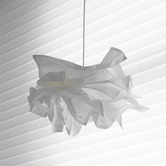 Modern Minimalist Paper Pendant Light Metal 1-Light