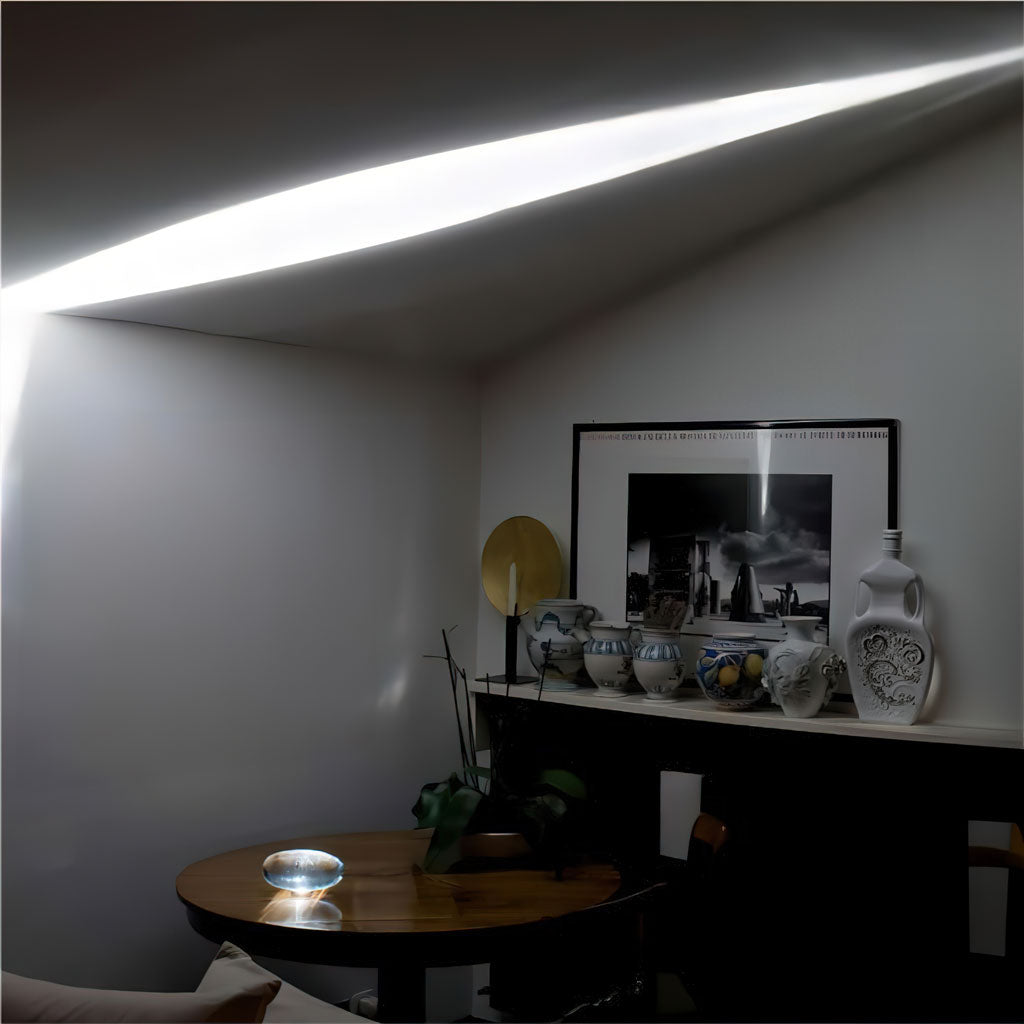 Pence Oval Ambient Glass Table Lamp Modern Fixture