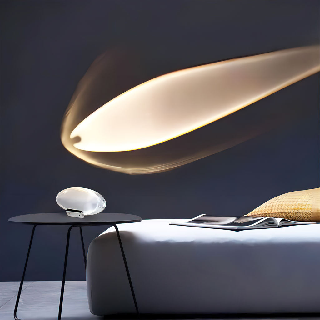 Pence Oval Ambient Glass Table Lamp Modern Fixture