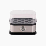 Egg Boiler 200W Space-Saving Steamer for Fast Automatic Cooking of 6 Eggs