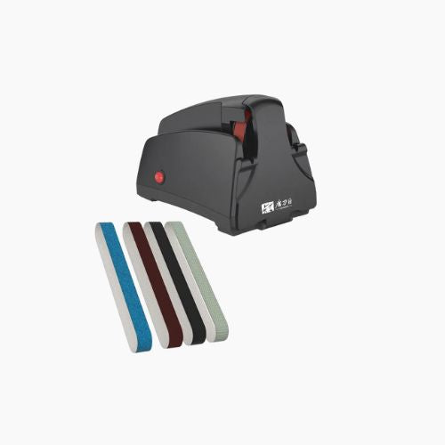 Electric Knife Sharpener Diamond 3-Stage Coarse Fine Polish