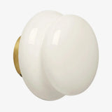 Pyris Bauhaus Opal Glass Wall Light Modern Sconce