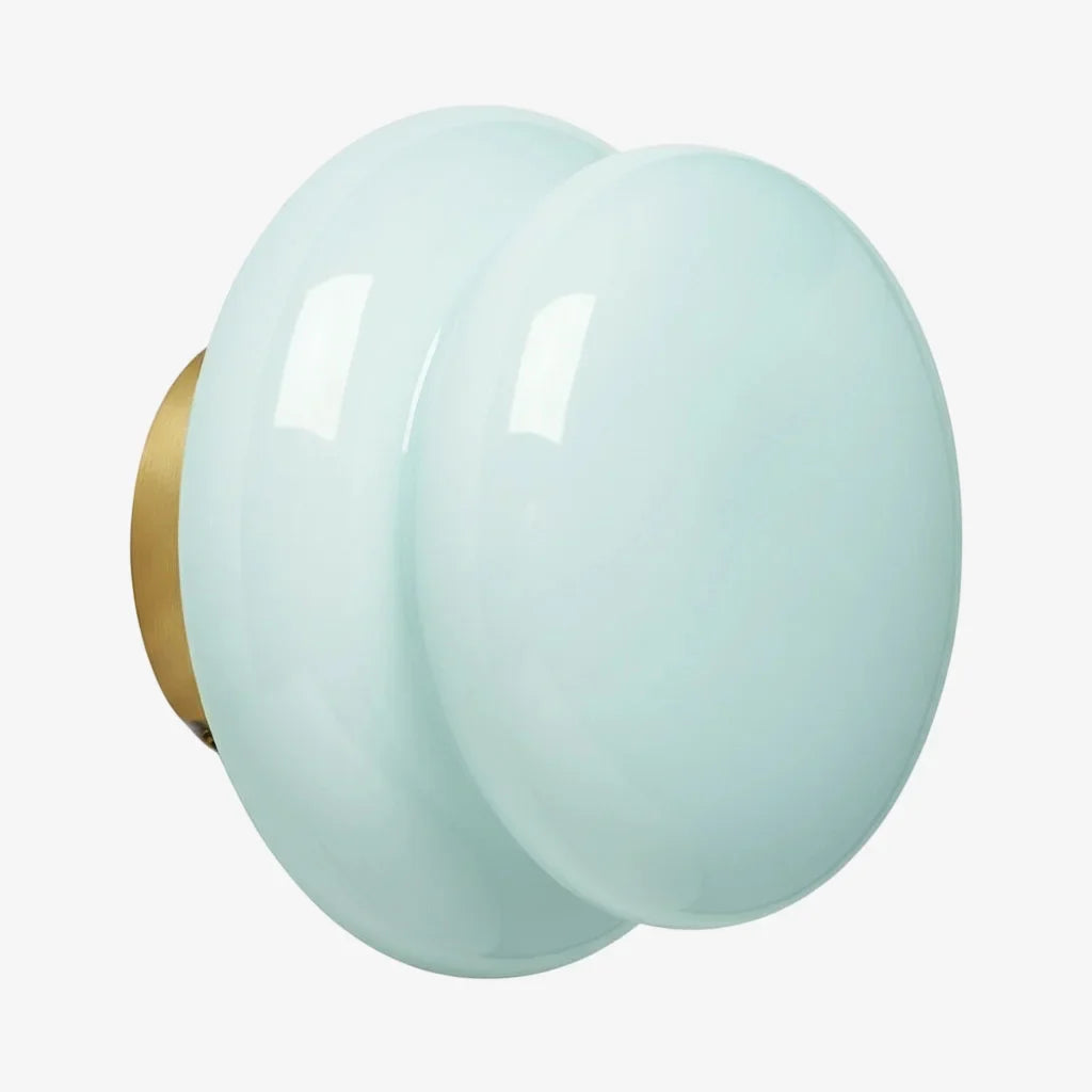 Pyris Bauhaus Opal Glass Wall Light Modern Sconce