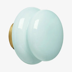 Pyris Bauhaus Opal Glass Wall Light Modern Sconce