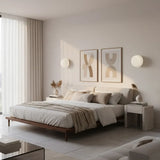 Pyris Bauhaus Opal Glass Wall Light Modern Sconce