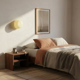 Pyris Bauhaus Opal Glass Wall Light Modern Sconce
