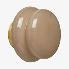 Pyris Bauhaus Opal Glass Wall Light Modern Sconce