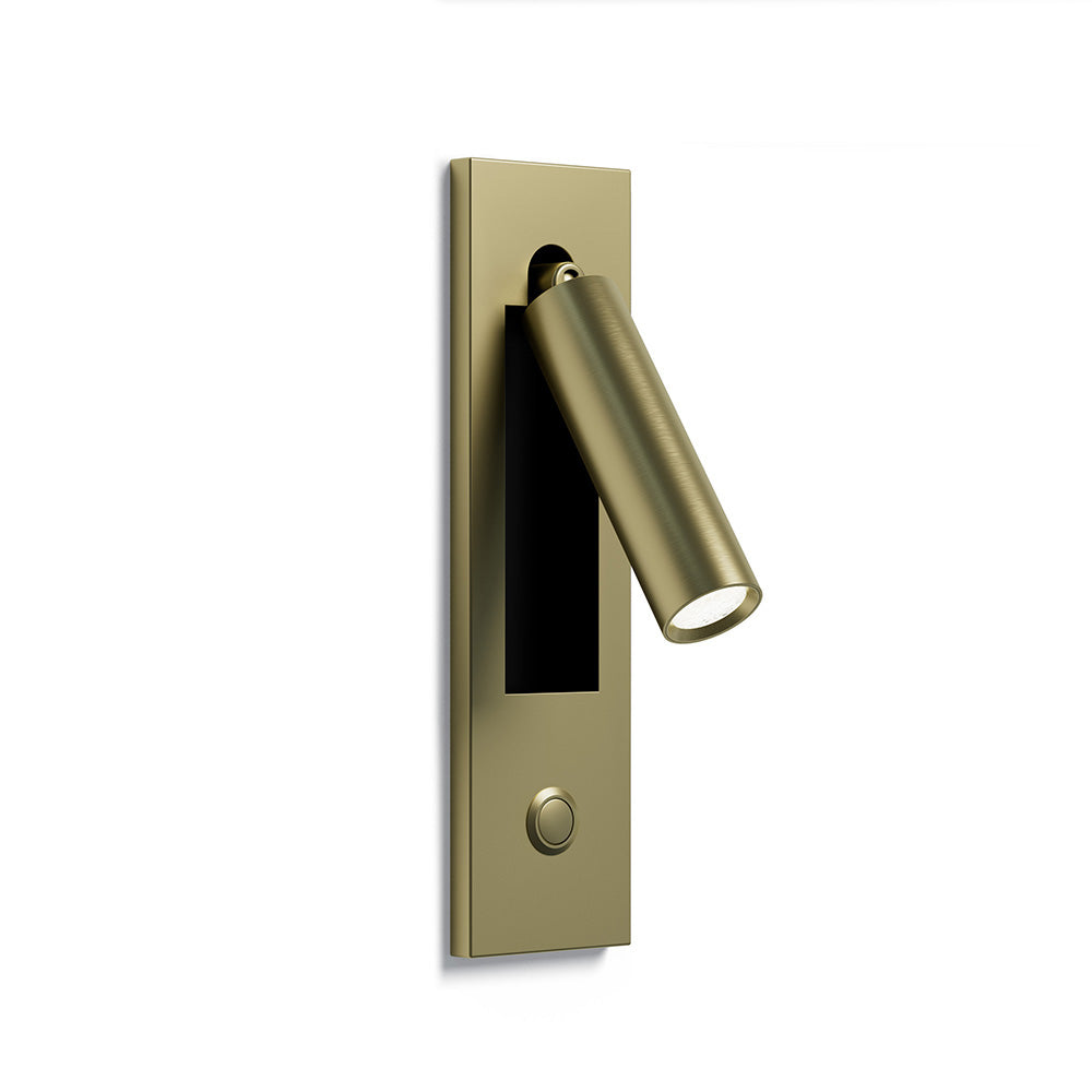 Reading wall sconce finish comparison in black, copper and nickel tones