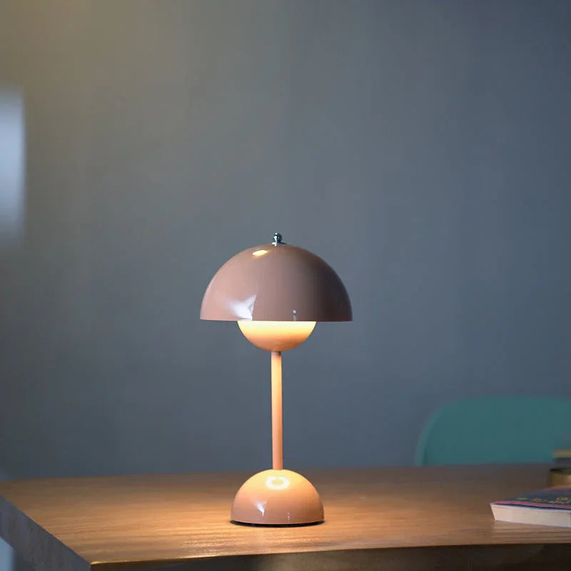 Elenorra Lunada LED Table Lamp Rechargeable Touch-Dimmer 11.8in