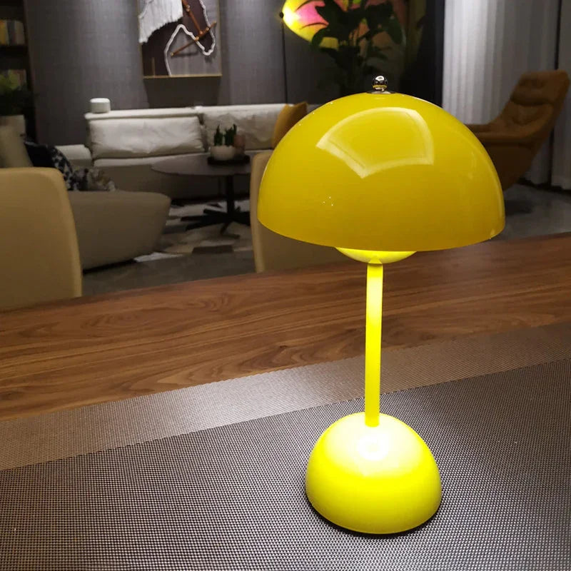 Elenorra Lunada LED Table Lamp Rechargeable Touch-Dimmer 11.8in