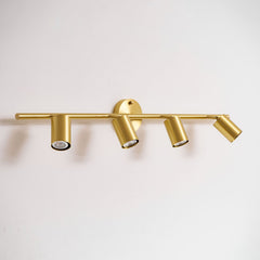 Spotlight Wall Light Rotatable Brass Bar for Wall or Ceiling