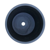 8-inch Round Ceramic Reactive Finish Planter with Drainage Hole