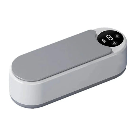 Portable Ultrasonic Jewelry Cleaner 450ml Compact Multi-Use Ring Glasses