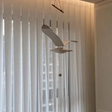 Handmade Wooden Seagull Mobile Wall Hanging Nursery Home Decor