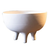 Ceramic Tripod Flower Pot Vase Fruit Bowl Desktop Storage Container