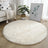 Ultra-Soft Plush Round Area Rug 5cm Fluffy Shag Carpet