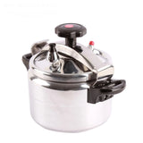 Efficient Portable Aluminum Pressure Cooker Soup Pot for Kitchen & Outdoor Cooking