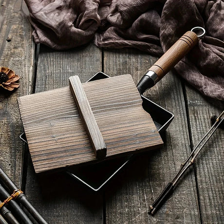 Japanese Cast Iron Non-Stick Square Egg & Pancake Frying Pan