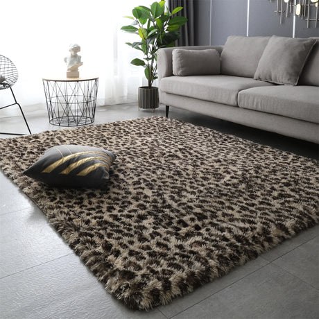 Ultra Plush Shag Area Rug Soft Faux Fur Indoor Carpet