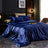 Luxury Rayon Satin Silk-Like Bedding Set Duvet Cover Pillowcases