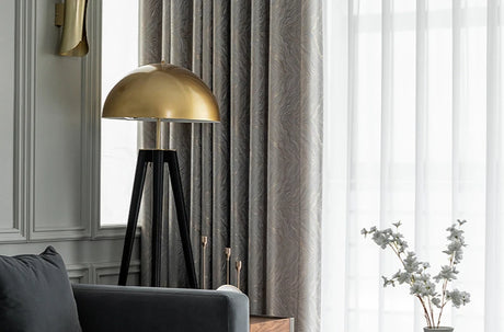 Thick Jacquard Blackout Curtains, Soft High-Precision Custom Grommet