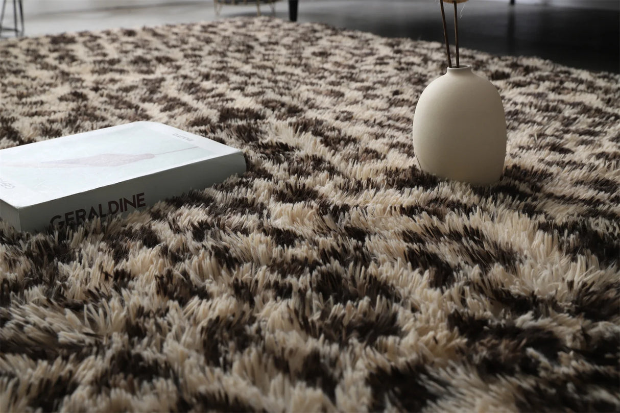 Ultra Plush Shag Area Rug Soft Faux Fur Indoor Carpet