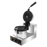 1200W Commercial Burger Waffle Maker Electric Nonstick Rotating Press