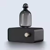 Essential Oil Nebulizing Waterless Rechargeable Diffuser Wood and Glass