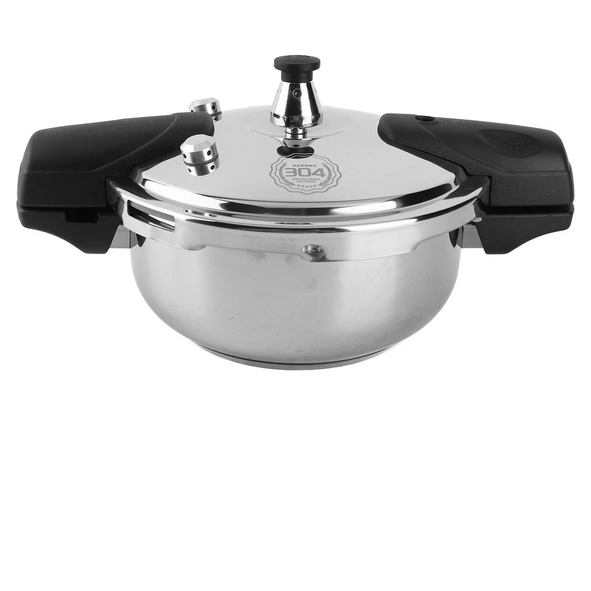 1.8L Stainless Steel Mini Pressure Cooker with Safety Lock Valve
