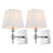 Clauren 7.25 Inch Wall Sconce Set of 2 - Elegant