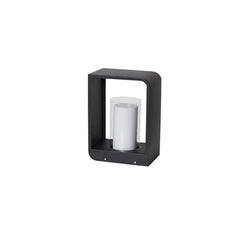 Modern Minimalist Landscape Lawn Light Stainless Steel Acrylic Square LED