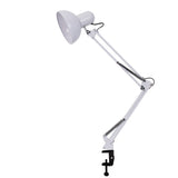 Clip-on desk lamp finish option shown against a white background