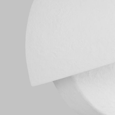 Beaunay Wall Sconce Cast Plaster Finish by Visual Comfort Studio