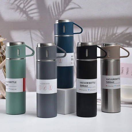 500ml Stainless Steel Vacuum Flask Thermos Bottle Insulated Travel Cup