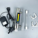 12W Stainless Steel UV Water Sterilizer Faucet-Mounted Disinfection Lamp