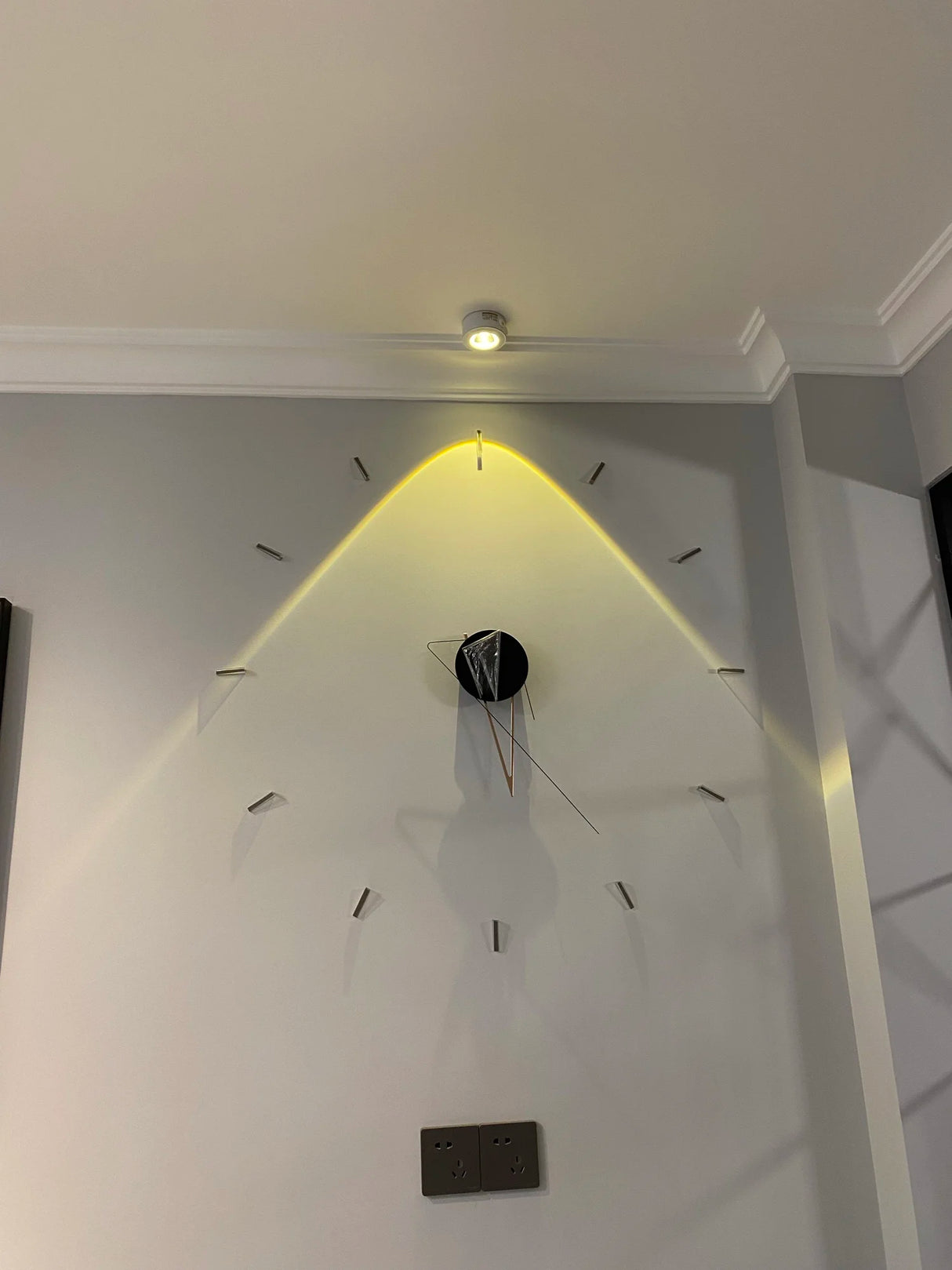 Minimalist DIY 3D Wall Clock Acrylic Quartz Silent Home Decor