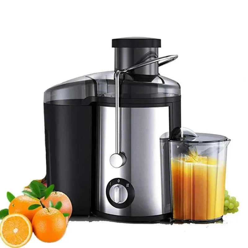 800W Stainless Steel Centrifugal Juice Extractor for Fruits and Vegetables
