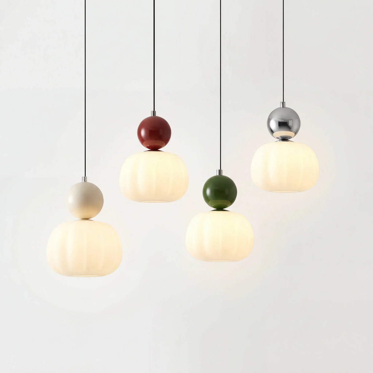 Pendant Light Bauhaus Art Deco Metal PMMA G9 5W