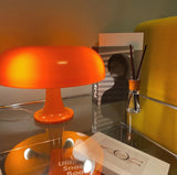 Elenorra Lucente Mushroom Table Lamp Retro Italian Design 7.8in