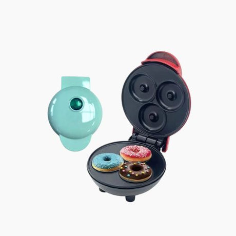 MOCATT 3-Hole Donut Maker Non-Stick 350W Breakfast Dessert Machine