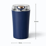 Compact Electric Coffee Grinder Stainless Steel Blade Mill for Kitchen
